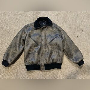 Urban Outfitters Size M Brown Bomber Jacket